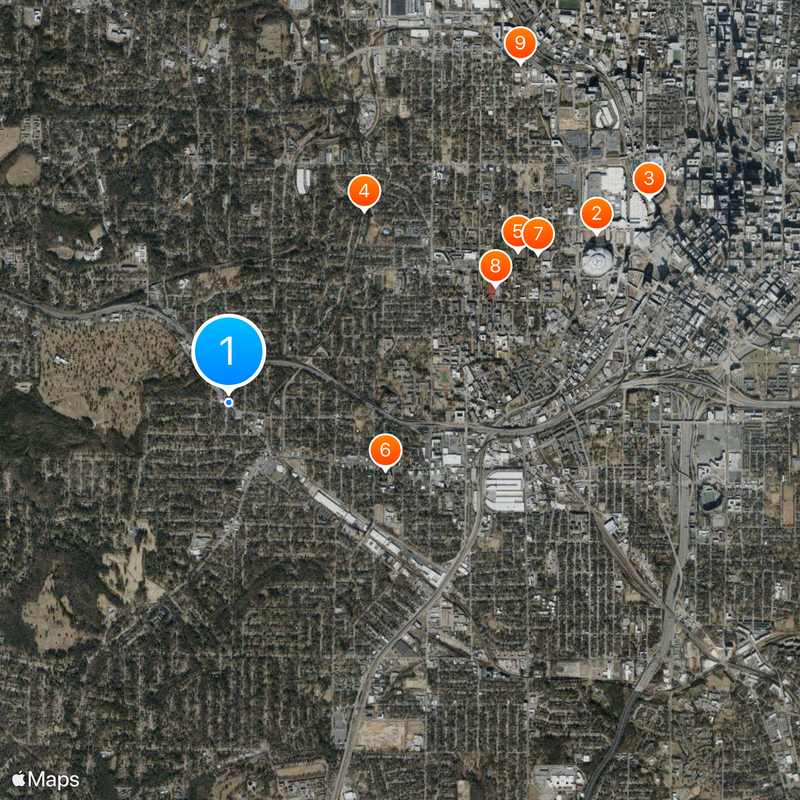 Slutty Vegan Ralph David Map