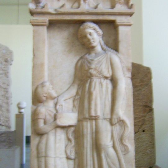 Grave relief of Silenis