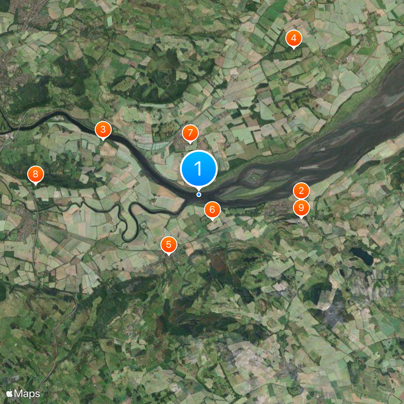 River Tay Map