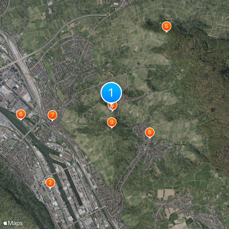 Württemberg Mausoleum Mapa