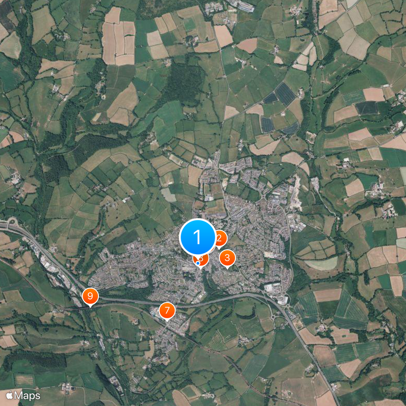 Liskeard Mapa