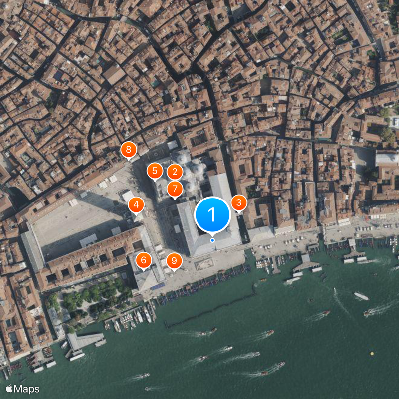 Doge's Palace Map