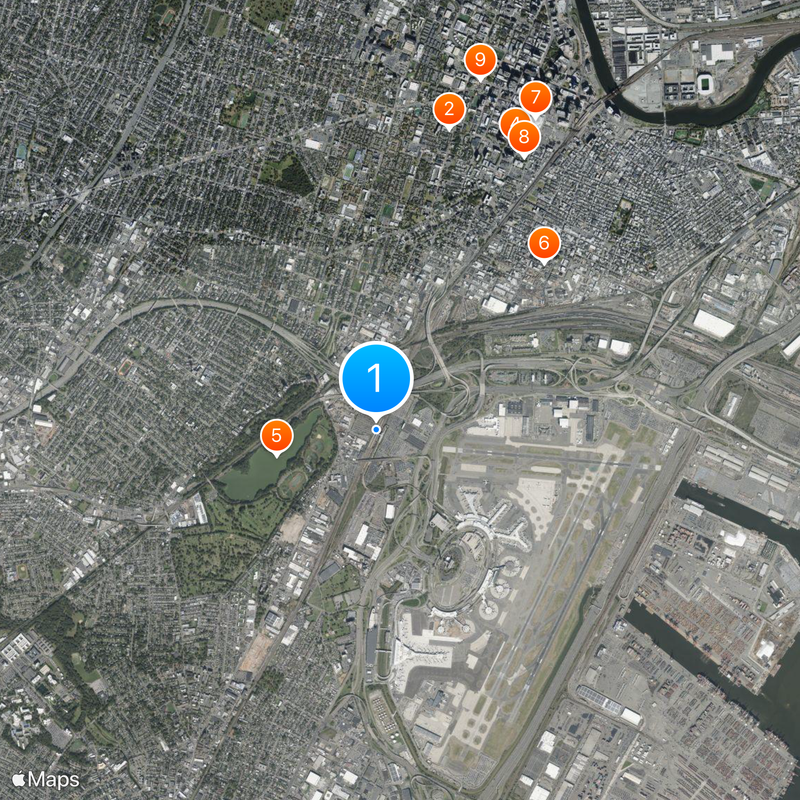 Newark Liberty International Airport Map