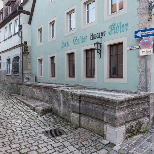 Judengasse Brunnen Ecke Klingengasse
