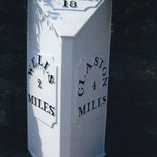 Milepost On Roadside At Ngr St 5274 4349