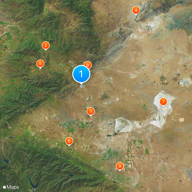Alta Wind Energy Center Mapa