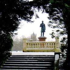 Statue of Joseph Locke and enclosure