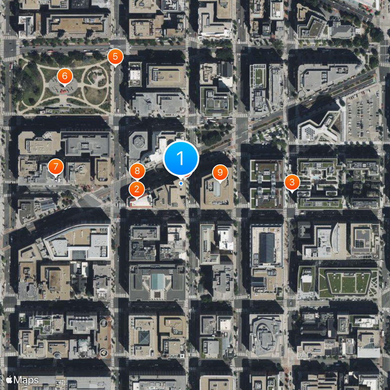 Association of American Universities Map