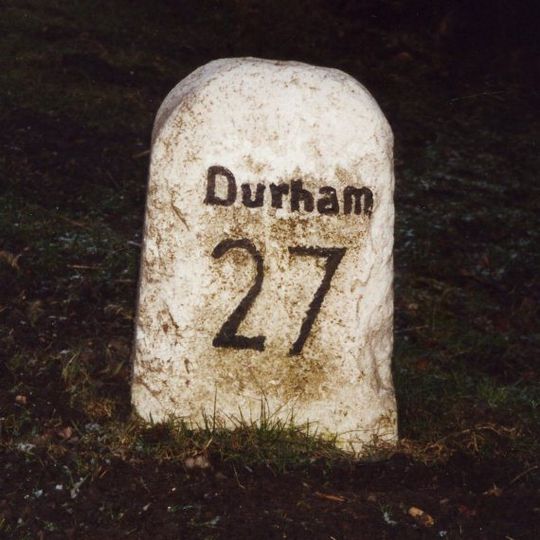 Milestone, ExYN 2 miles NE of Bowes