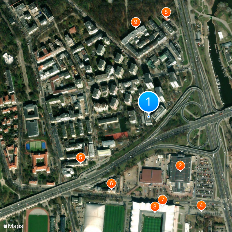 Polish Society of the Phonographic Industry Map