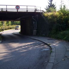 Railway bridge over Mokřanská street