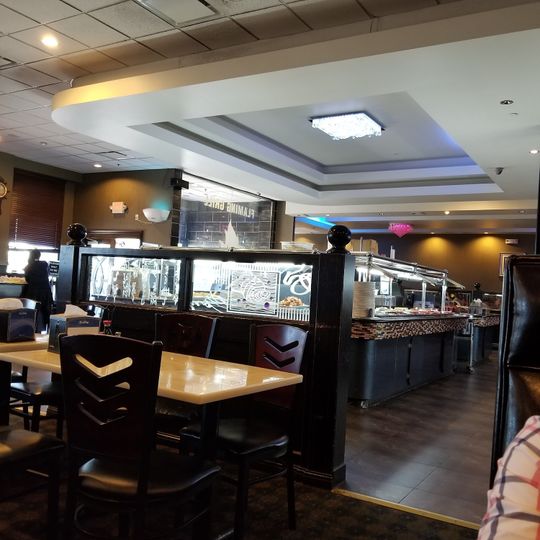 Flaming grill and Supreme Buffet