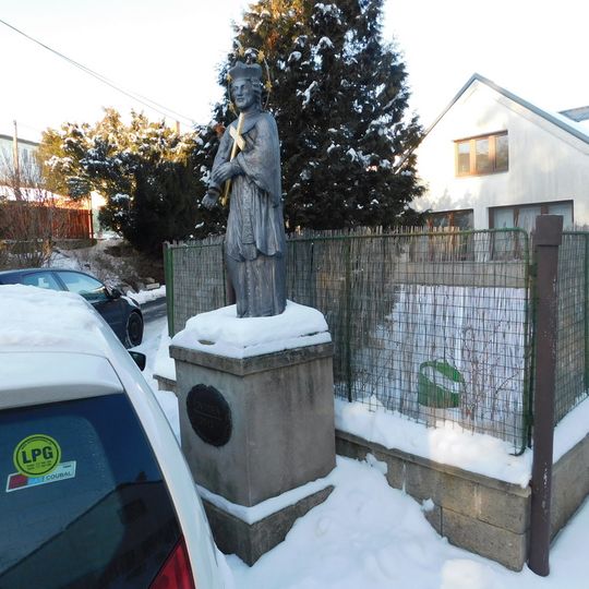 Socha svatého Jana Nepomuckého v Dobřejovicích