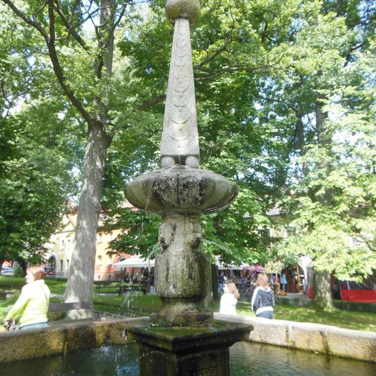 Fountain in Frymburk