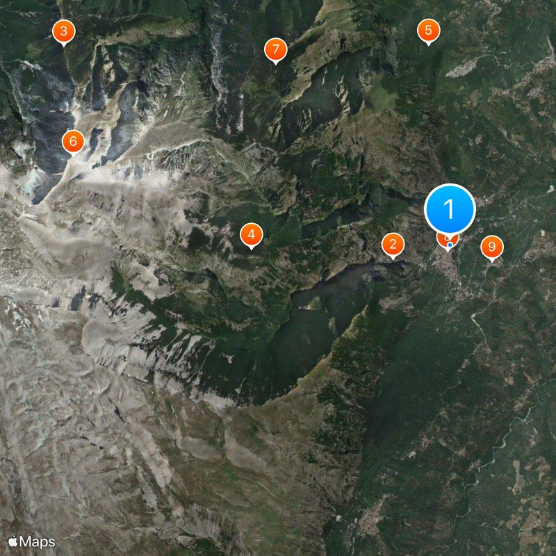 Fara San Martino Map