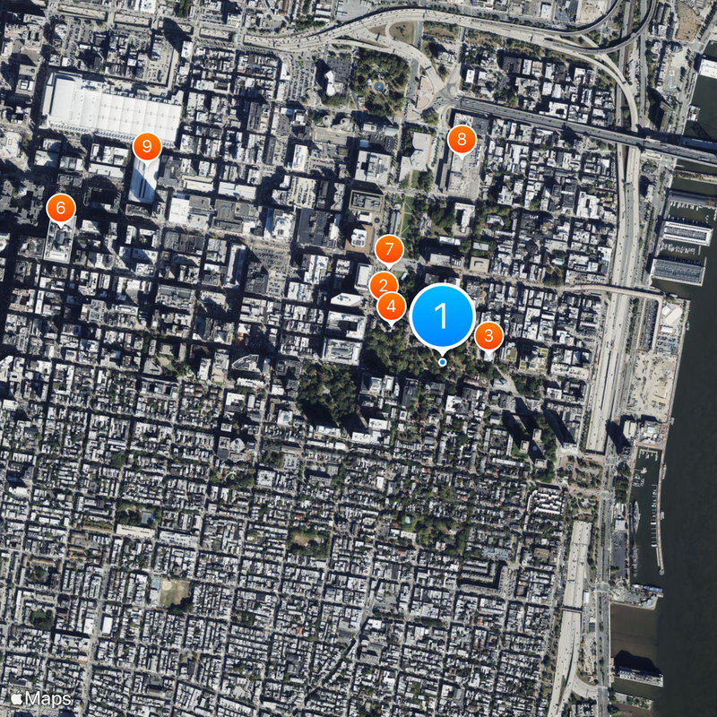 Independence National Historical Park Mappa