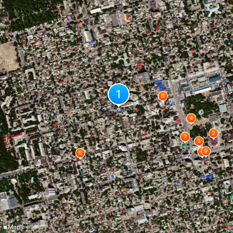 Nachičevan'-na-Donu Mappa