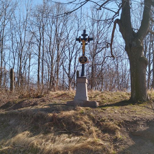 Kříž u silnice na Kotenčice