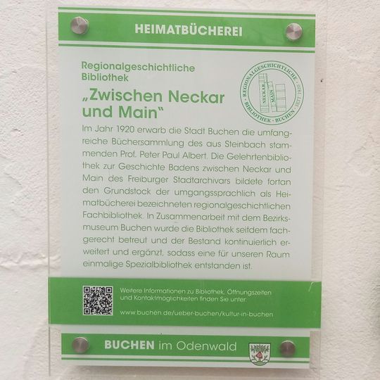 Regionalgeschichtliche Bibliothek "Zwischen Neckar und Main"