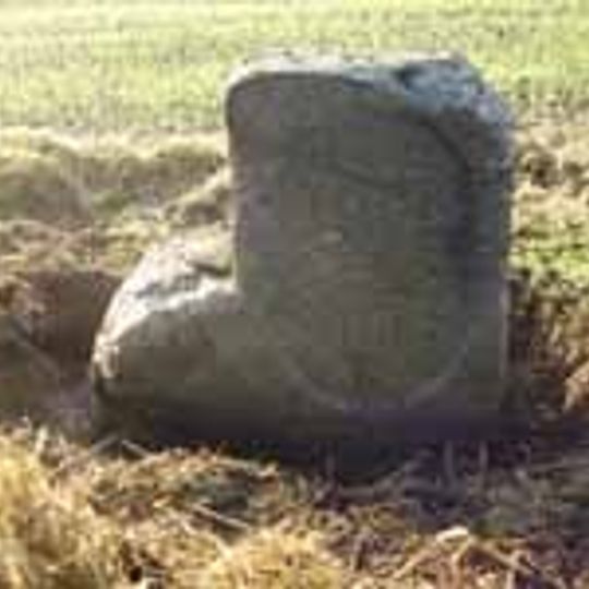 Milestone, just W of Full Sutton jct.