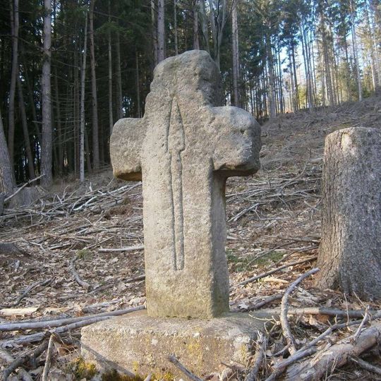 Smírčí kříž západně od Dolní Čermné