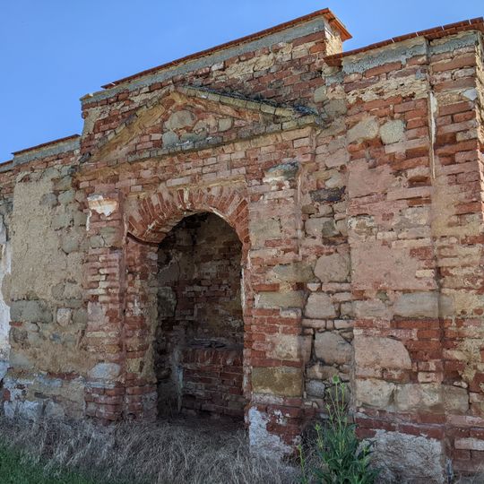 Brána usedlosti čp. 19 s kapličkou Božího Těla