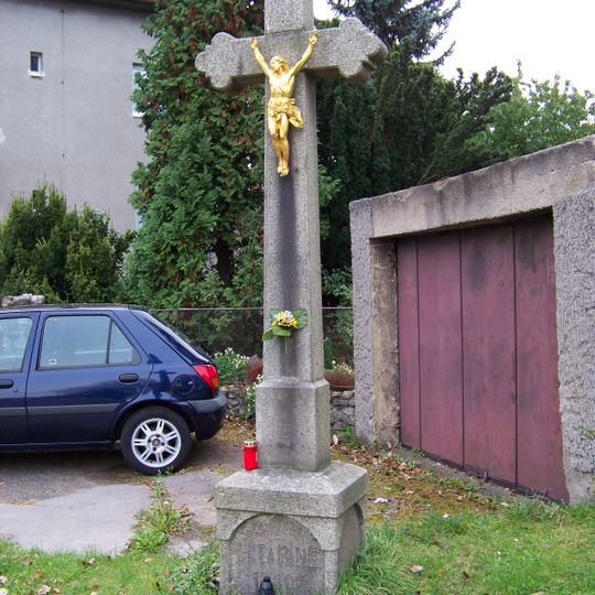 Kříž na Žalanského ulici v Řepích