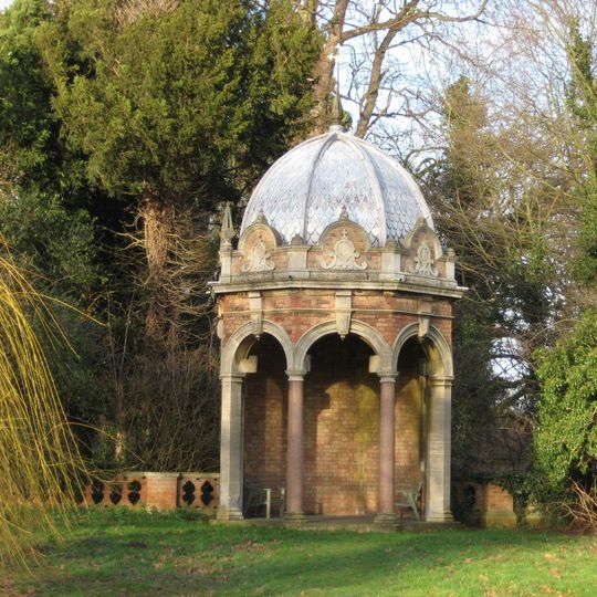 Gazebo And Garden Wall At Kelham Hall
