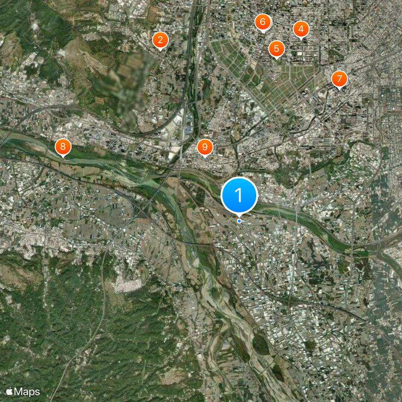 Distretto di Wuri Mappa