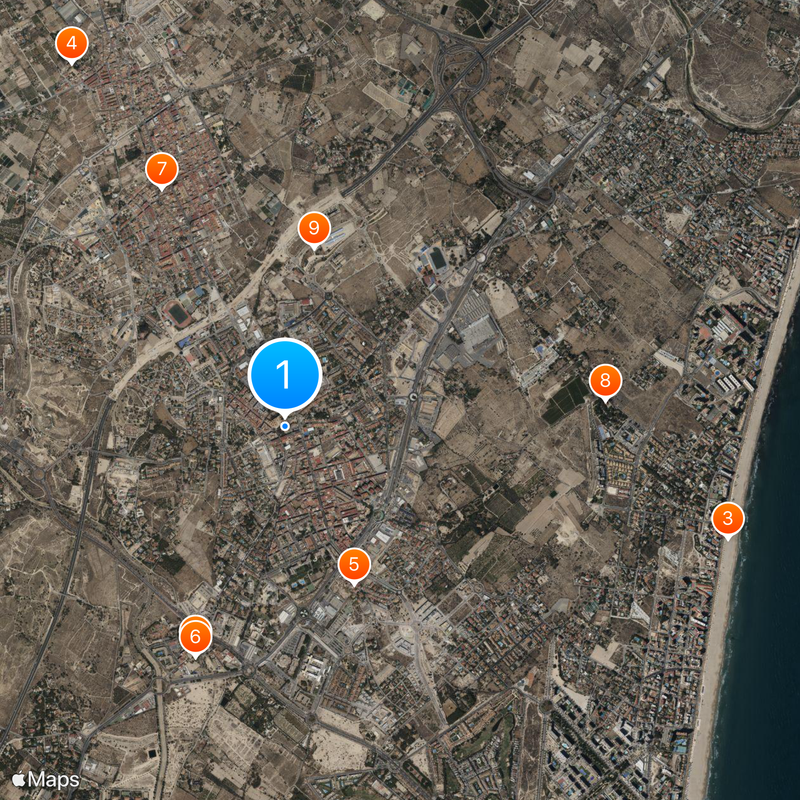 Sant Joan d'Alacant Map