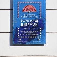 Pamětní deska Dušana Jurkoviče