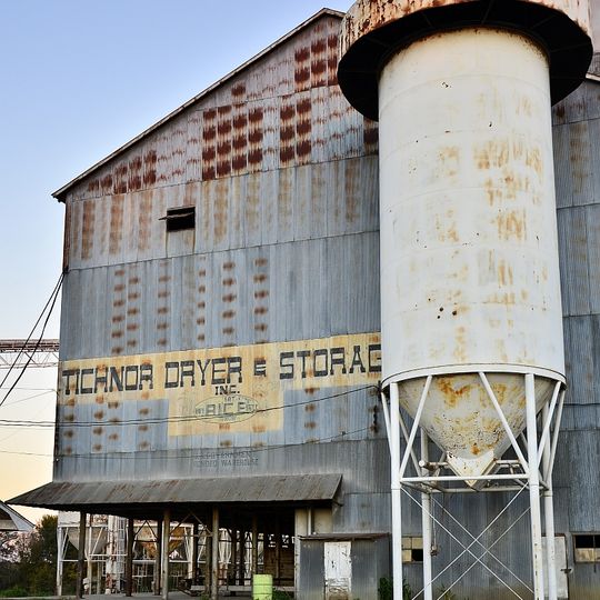 Tichnor Rice Dryer and Storage Building