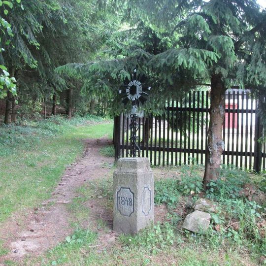 Kříž severozápadně od Chanovic