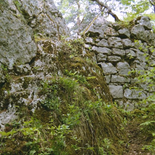 Medieval castle ruins Fürstenstein