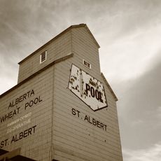 St. Albert Alberta Grain Company Grain Elevator