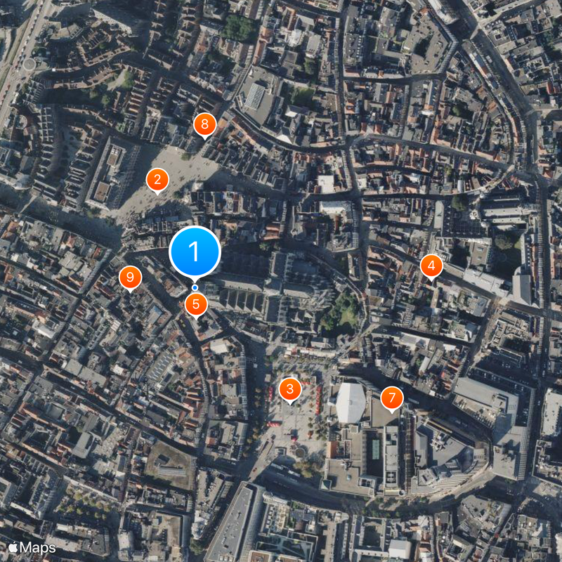 Catedral de Nossa Senhora Mapa