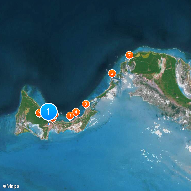 Providenciales Karte