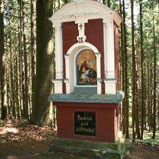 Křížová cesta, boží muka IX v Přepychách v Dřízně