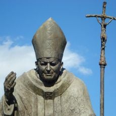 John Paul II Monument in Suwałki