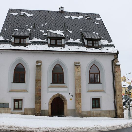 Bývalý kostel svaté Alžběty v Jindřichově Hradci