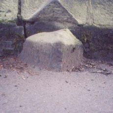Milestone, W end of Sowerby Bridge, opp. Stonegarth