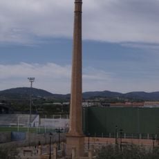 Chimney by the road from Casinos to Chelva