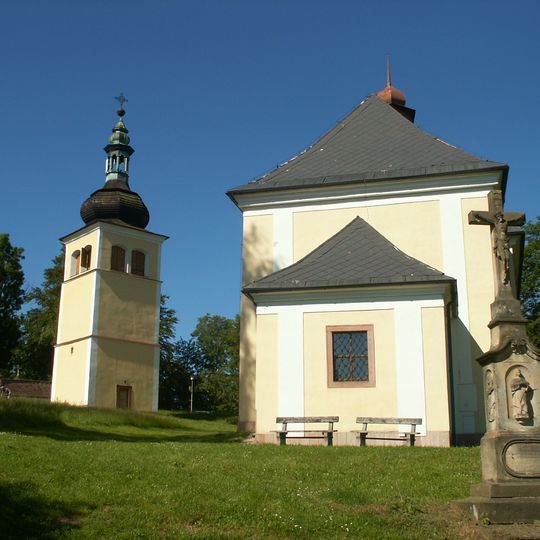 Bell tower at Church of St. Catherine