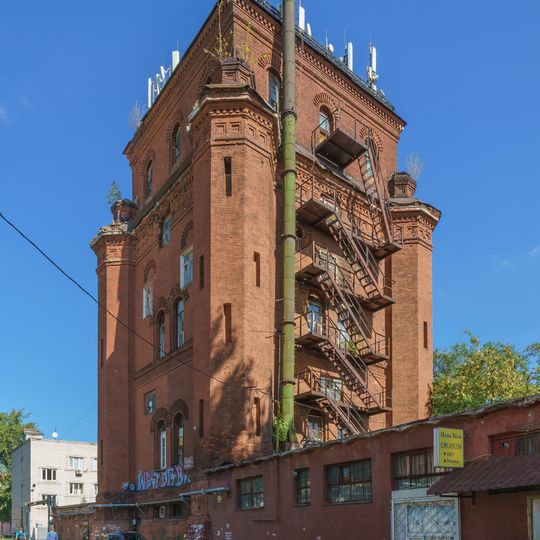 Проезд Комсомольской площади 12, Башня водонапорная