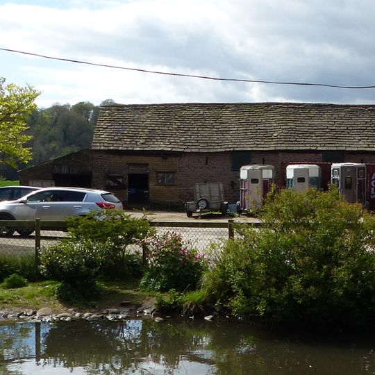 Barn to west of Goyt Hall