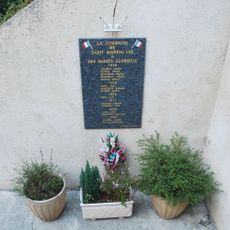 Commemorative plaque