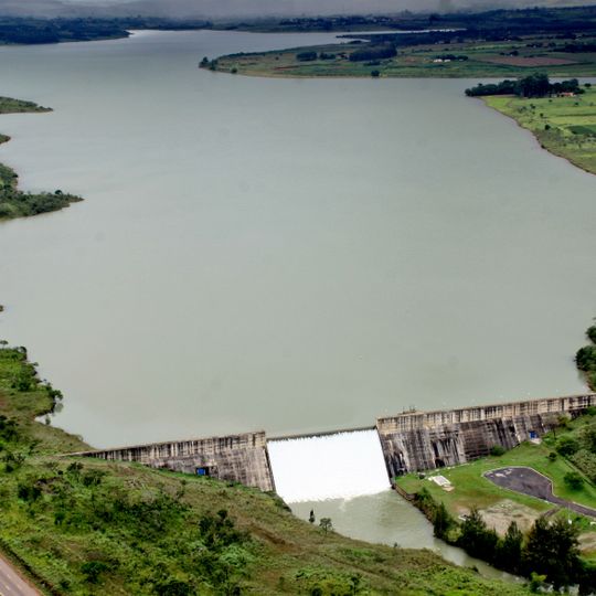 Descoberto river dam