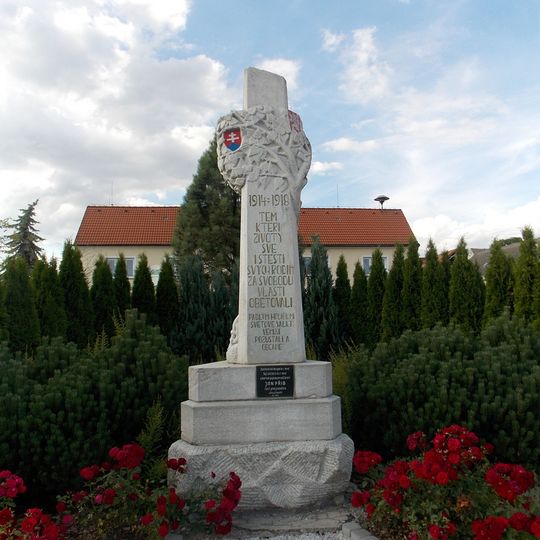 Pomník padlým v Přešťovicích