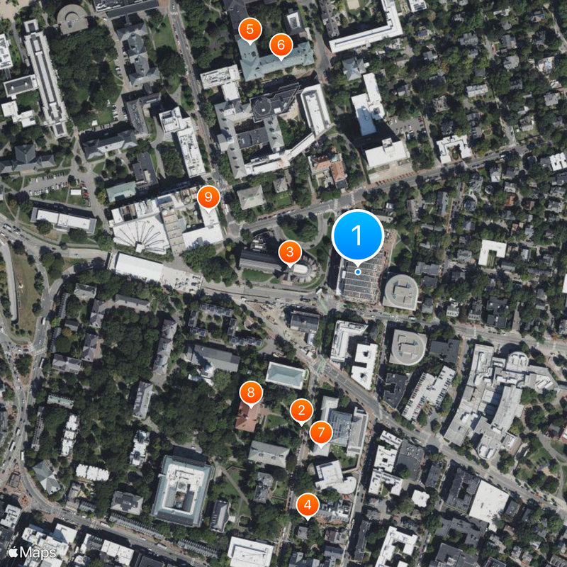 Harvard Graduate School of Design Karte