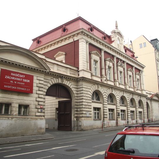 Fire station in Sokolská street